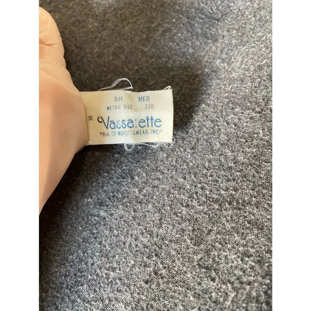 Vintage Vassarette Beige Long Half Slip - Picture 5 of 9